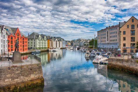 Sunny Apartment In Alesund City المظهر الخارجي الصورة