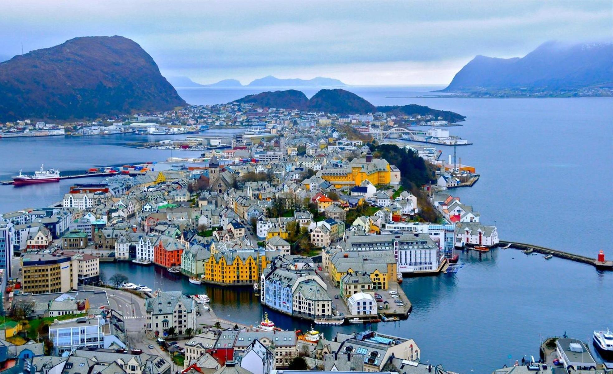 Sunny Apartment In Alesund City المظهر الخارجي الصورة